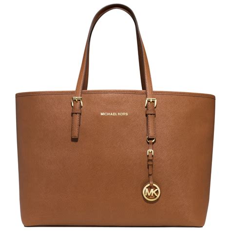 michael kors mk brown bag|Michael Kors brown tote bag.